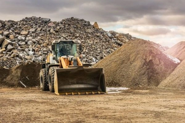 Trabajos de excavación en Navarra